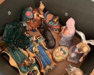 Upstairs Combo Room 
Nativity set