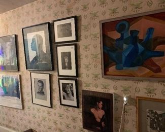 Upstairs Hallway 
Photographs & Artwork