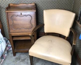 Nightstand and Chair
