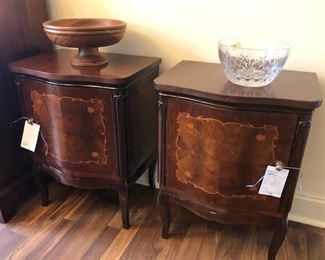 french nightstands/end tables