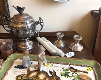 silverplate, sterling, lladro nativity