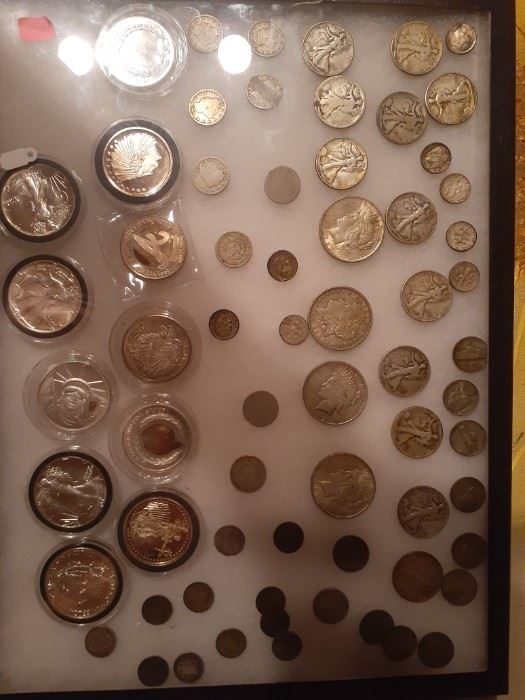 Silver coins