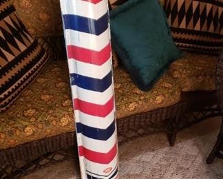 Vintage Marvy barber pole