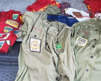 Vintage boy scout items