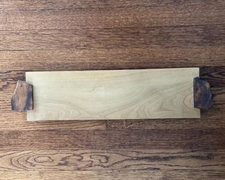 Charcuterie board. Measures 22" L x 6" W.