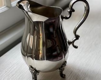 Gorham Heritage silver plate pitcher. YH 342. Photo 1 of 2.