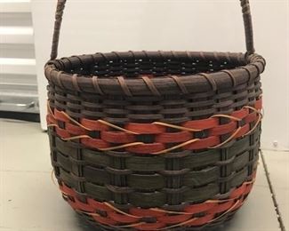 Columbus, Indiana Art Group handwoven basket.