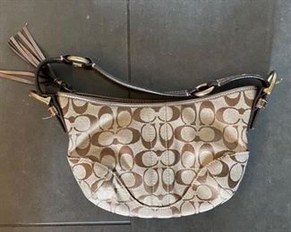 Coach small satchel.