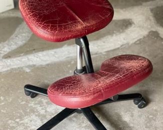 Ergonomic kneeling desk chair - 2 available.