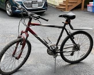 Giant Boulder mountain bike.