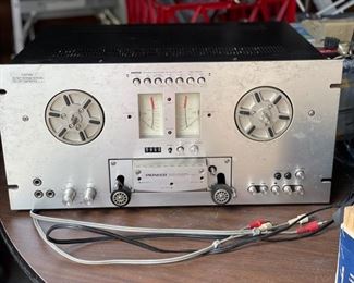 Vintage Pioneer Auto Reverse Direct Drive RT-707 reel-to-reel tape deck. Photo 1 of 2.