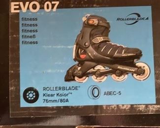 EVO 07 Man size 10 brand new rollerblades. Photo 1 of 2.