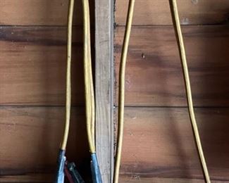 Jumper cables.