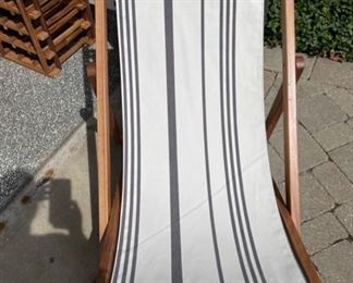 Anthropologie Soleil beach sling chair - 2 available. Brand news. Tags still on.