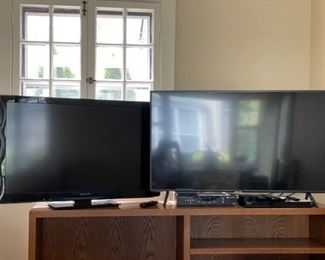 46" Panasonic LCD TV and 50" Samsung Smart TV. Photo 1 of 3.