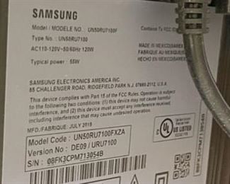 46" Panasonic LCD TV and 50" Samsung Smart TV. Photo 3 of 3.