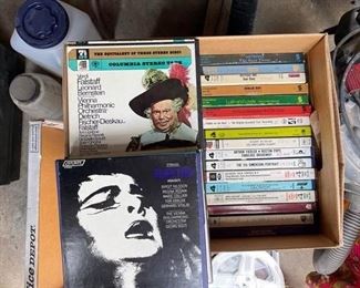 Factory recorded reels.