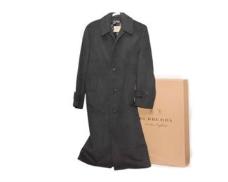 BURBERRY Overcoat With Vest