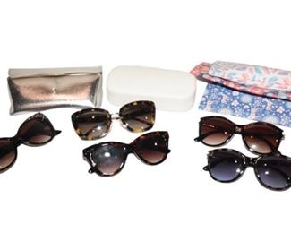 Group Lot Of Sunglasses Including STEVE MADDEN MARC JACOBS and Others