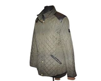 RALPH LAUREN Quilted Leather Jacket With Leather Accents