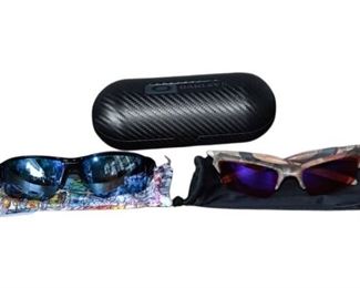 Two 2 Pairs Of OAKLEY Sunglasses