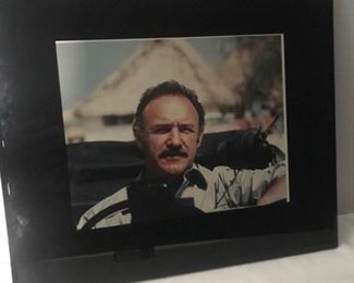 Gene Hackman Autographed Picture