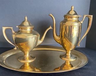 Gold Plated Service Set