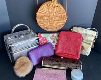 Handbags, Wallet, Pouch, Clutch, Mink Earmuffs, and More