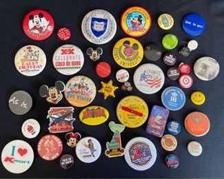 Pin Back Button Collection and More