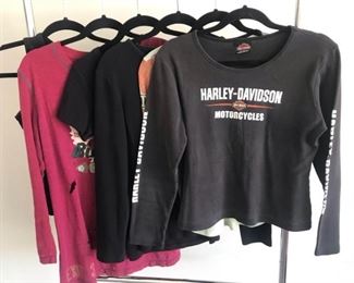 Womens Harley Davidson and Collectable T Shirts