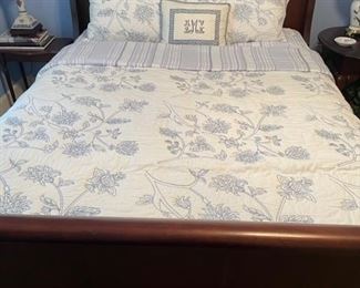 Vintage Sleigh Bed