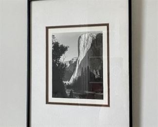 Framed Black & White Photography (Ansel Adams)