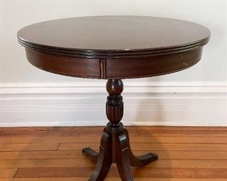 Vintage Round Parlor Table