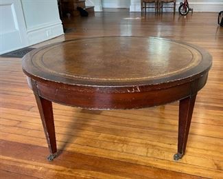 Vintage Round Coffee / Cocktail Table