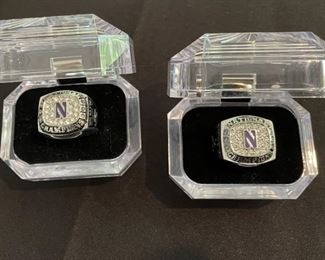 Northwestern Lacrosse National Champions Rings