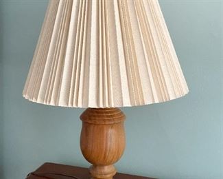 Wooden Table Lamp (there are 2 of these available)