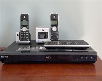 Sony Blu-ray Player, Cordless Telephones