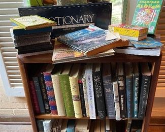 Small bookcase w/Tarzan, The Walton Boy’s, The Great War books