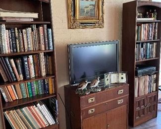 Mid-century modern bookcases & cabinet