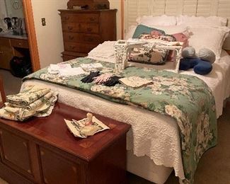 Queen bed & hope chest