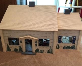 Dollhouse and furniture - $60 all!