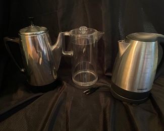 Pitcher and Kettles