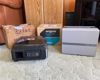 Vintage Slide 8mm Projector Lot UNTESTED