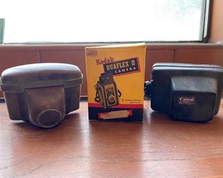 Vintage Camera Lot Kodak, Canon, Braun