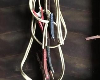Vintage Automotive Jumper Cables