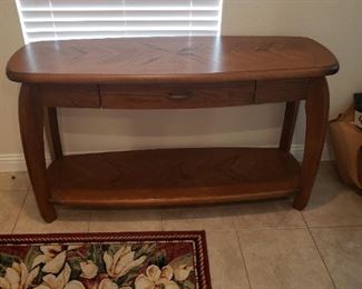 Danish Modern Style Entry Table