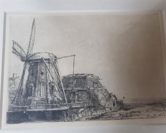 Original Rembrandt Etchings