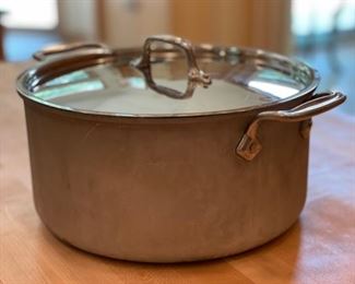 All Clad stock pot.