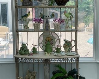 Thomasville Rivera Renaissance bakers rack - 2 available.  Each measures 44" W x 18" D x 84" H.