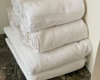 Bath towels. 